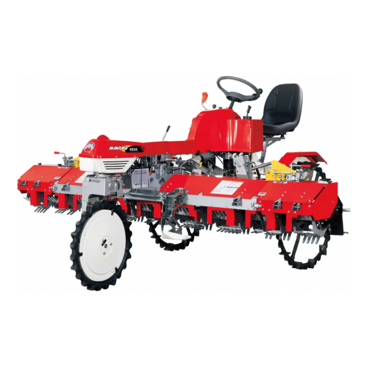 MINORU日本進口水田驅動除草機KE3A八行型