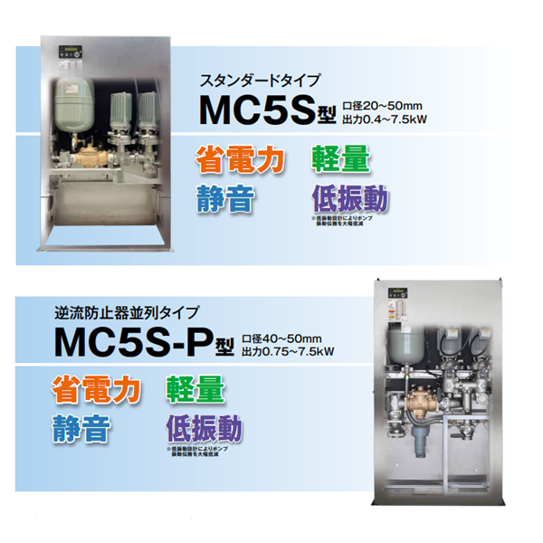 TERAL泰拉爾直連供水增壓泵MC5S-2020-0.4S2D