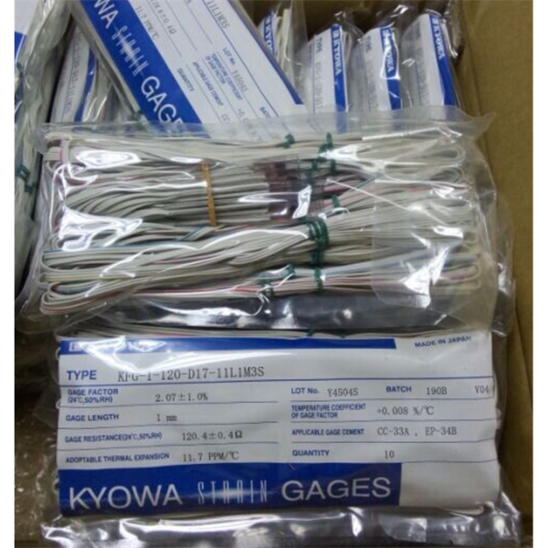 日本KYOWA共和配件耗材應變片KFGS-10-120-C1-16 L30C2R