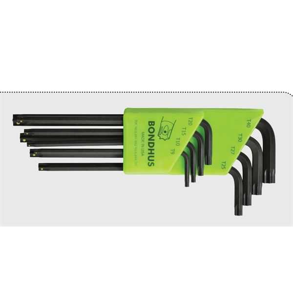 美國Bondhus波頓 短公制 六角 L 型扳手 單個(gè)	22711