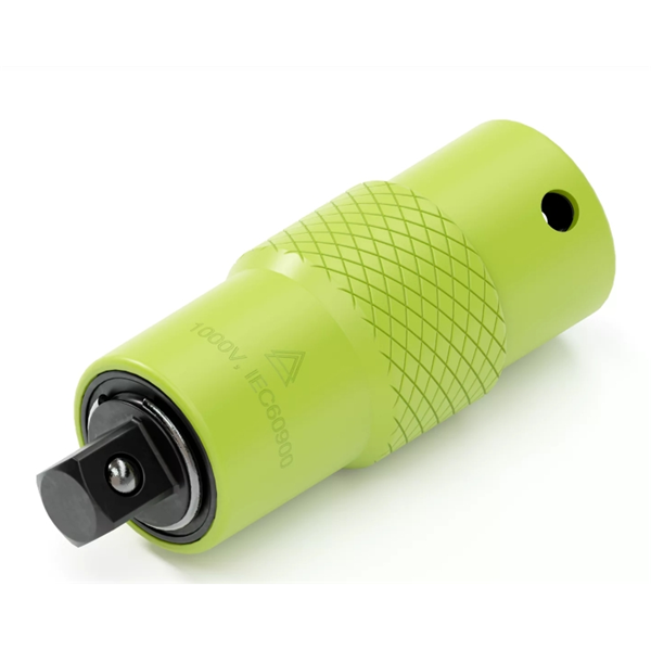 瑞典AtlasCopco阿特拉斯.科普柯帶旋轉保護套轉接桿QCA-HEXE1/4-L102.4-SQ3/8-R-IH 4027106225