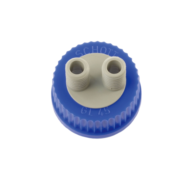 日本SIBATA柴田科學HPLC 2 端口螺口蓋 GL-45 017270-1A