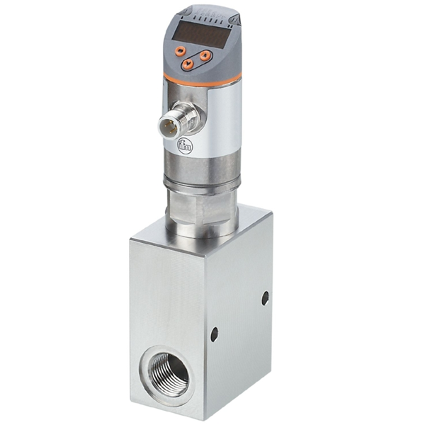 德國IFM易福門帶止回閥及顯示屏的流量計SB3257