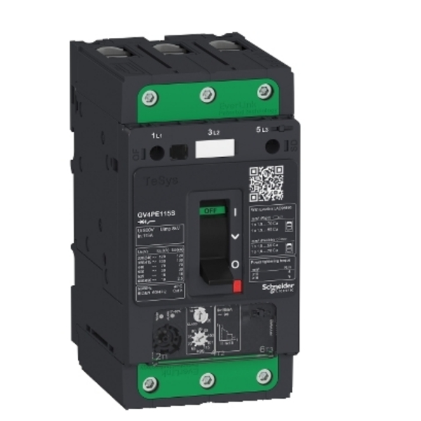 SCHNEIDER施耐德電動機斷路器GV4PE12N6