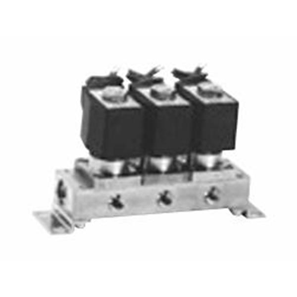 CKD喜開理多種流體直動式2通電磁集成閥GAB412N-7-10-DC 100V