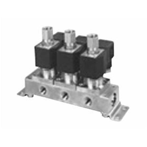 CKD喜開理多種流體直動式2通電磁集成閥GAG331G-2-7-DC 24V