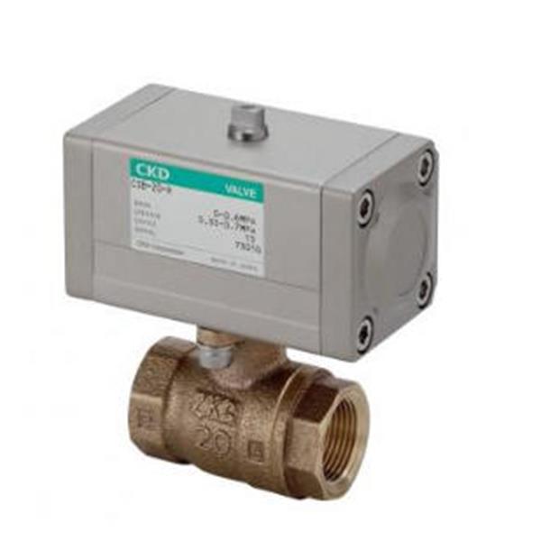 CKD喜開(kāi)理蒸氣用氣控式球閥2通閥（緊湊型旋轉(zhuǎn)閥)CSB-R1-20-W